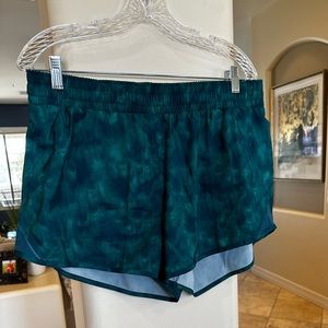 EUC All in Motion Green Running/Exercise Shorts w/ Liner, Size Large, Worn Once!